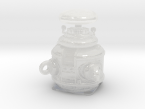Chariot 20 inch - Robot Hollow in Clear Ultra Fine Detail Plastic