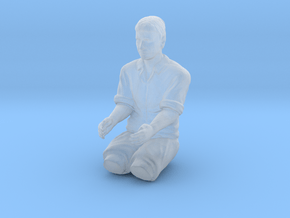 James Bond  - Seated Figure - Prototype in Clear Ultra Fine Detail Plastic