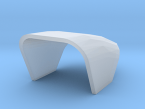 SilverHawk Front Canopy in Clear Ultra Fine Detail Plastic