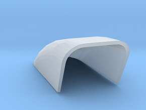 SilverHawk Side Canopy in Clear Ultra Fine Detail Plastic