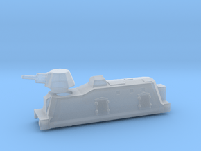 Panzerzüge artileriewagon armored train ho in Clear Ultra Fine Detail Plastic