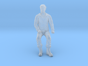 Fantastic Voyage - Dr. Duval - Seated in Clear Ultra Fine Detail Plastic