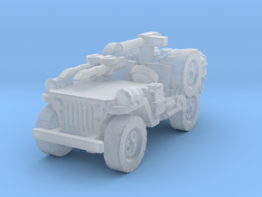 1/100 LRDG Jeep 1 in Clear Ultra Fine Detail Plastic
