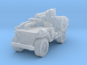 1/100 LRDG Jeep  3 in Clear Ultra Fine Detail Plastic
