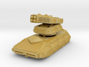 MG144-CT007 Capacitor Missile Tank in Tan Fine Detail Plastic