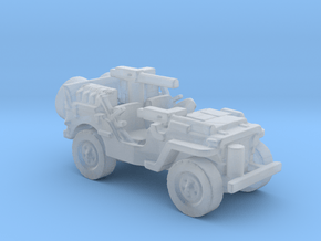 1/56 28mm SAS Jeep 4 in Clear Ultra Fine Detail Plastic