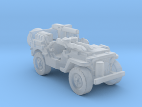 1/56 28mm SAS Jeep 1 in Clear Ultra Fine Detail Plastic