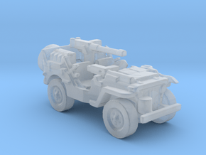 1/56 28mm SAS Jeep 3 in Clear Ultra Fine Detail Plastic