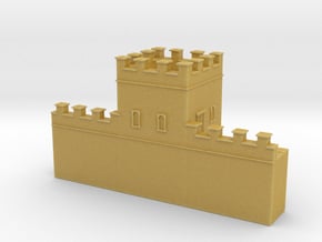 hadrian's wall tower  1/200 in Tan Fine Detail Plastic