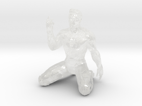 Marvel - Iron Man - Finger Snap in Clear Ultra Fine Detail Plastic