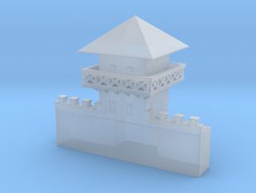 hadrian's wall Watchtower 1/100 in Clear Ultra Fine Detail Plastic