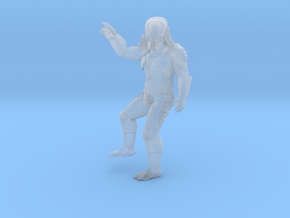 Predator - Holding on pose 1.35  in Clear Ultra Fine Detail Plastic