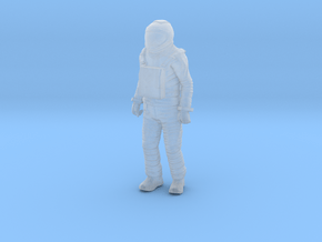 Moon Buggy - Astronaut 1 in Clear Ultra Fine Detail Plastic