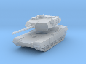 MG160-US01.1 M1 MBT (no MGs) in Clear Ultra Fine Detail Plastic