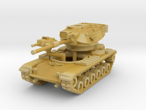 MG144-US02D M60A1 MBT (Seachlight and Smoke) in Tan Fine Detail Plastic