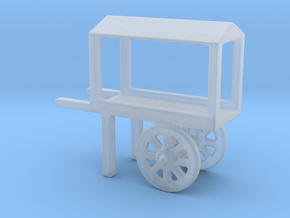 hand cart covered 2 in Clear Ultra Fine Detail Plastic