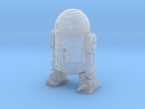 Star Wars - R2D2 - 1.72 in Clear Ultra Fine Detail Plastic