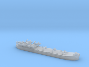 landing ship tank Mk 2 1/1800 5  in Clear Ultra Fine Detail Plastic
