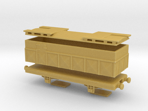 alvf armored wagon 1/76  in Tan Fine Detail Plastic