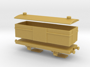 alvf armored wagon 1/76  in Tan Fine Detail Plastic