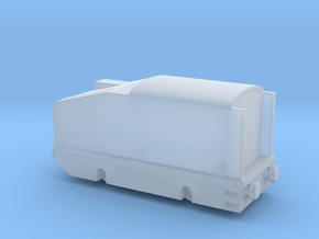 alvf ww1 armoured loco  in Clear Ultra Fine Detail Plastic