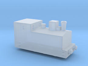 alvf ww1 armoured loco steam 1/285 6mm in Clear Ultra Fine Detail Plastic