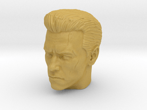 Terminator - Head Sculpt without Glasses in Tan Fine Detail Plastic
