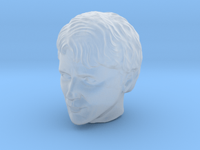 Jim Hutton - Head Sculpt 1.6 in Clear Ultra Fine Detail Plastic