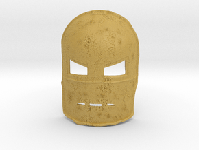 Marvel - Iron Man Mark 1 Mask in Tan Fine Detail Plastic