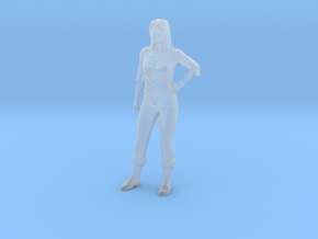 Star Trek - Wrath of Khan - Khan Female 2 in Clear Ultra Fine Detail Plastic