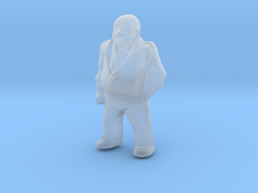1/32 Standing Crew Member in Clear Ultra Fine Detail Plastic