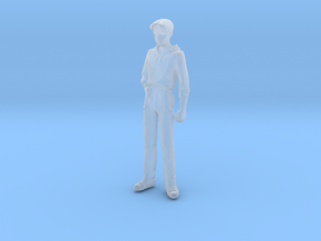 1/24 Casual Wear Man Figure Type II(b) in Clear Ultra Fine Detail Plastic