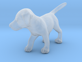 1/24 Puppy in Clear Ultra Fine Detail Plastic