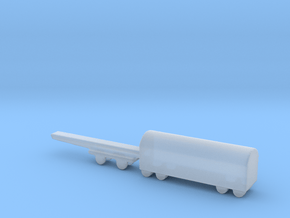 shell wagon 1/285 6mm 1 in Clear Ultra Fine Detail Plastic