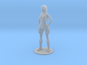 1/20 Tomb Raider Figurine in Clear Ultra Fine Detail Plastic