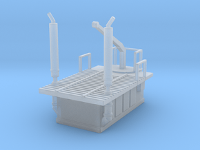 generator ammunition crane platform for lima ho k5 in Clear Ultra Fine Detail Plastic