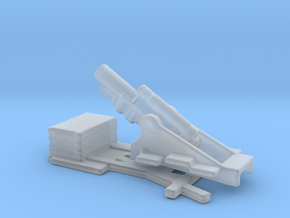 bl 12 inch  MK 1 siege howitzer 1/160  in Clear Ultra Fine Detail Plastic