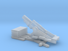bl 12 inch  MK 1 siege howitzer 1/144 in Clear Ultra Fine Detail Plastic