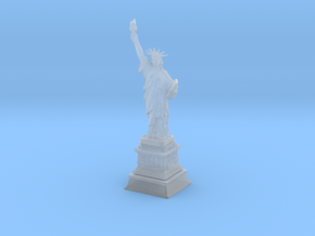 1/1000 Statute Of Liberty (3 parts) in Clear Ultra Fine Detail Plastic
