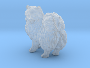 1/12 Color Pomeranian in Clear Ultra Fine Detail Plastic