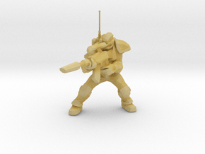 1/60 Ghost Nuclear Weapon Launching Pose in Tan Fine Detail Plastic