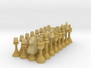 1/6 Code Geass Chess Full Set in Tan Fine Detail Plastic