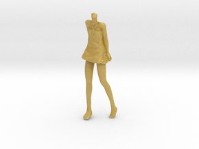 1/24 Girl Walking on Beach (Body Only) in Tan Fine Detail Plastic