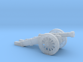 cannon 20mm small 2 medieval in Clear Ultra Fine Detail Plastic