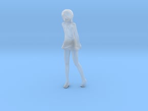 1/12 Girl at Beach in Clear Ultra Fine Detail Plastic