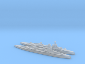HMS Lion 13.5 inch HMS Queen Mary 13.5 inch 1/1800 in Clear Ultra Fine Detail Plastic
