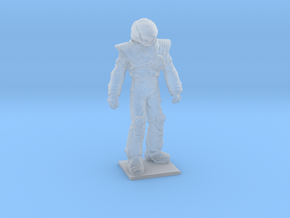 1/20 Macross Pilot in Space Suit in Clear Ultra Fine Detail Plastic
