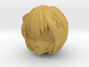 1/12 Rei Ayanami Head Sculpt in Tan Fine Detail Plastic