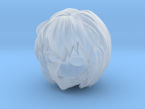 1/12 Rei Ayanami Head Sculpt in Clear Ultra Fine Detail Plastic