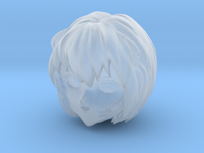 1/20 Rei Ayanami Head Sculpt in Clear Ultra Fine Detail Plastic